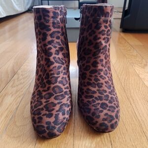 Loft Faux Suede Ankle Boot - Size 6.5